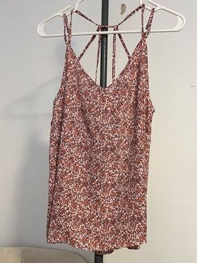 Papermoon Rust Floral Strappy Cami